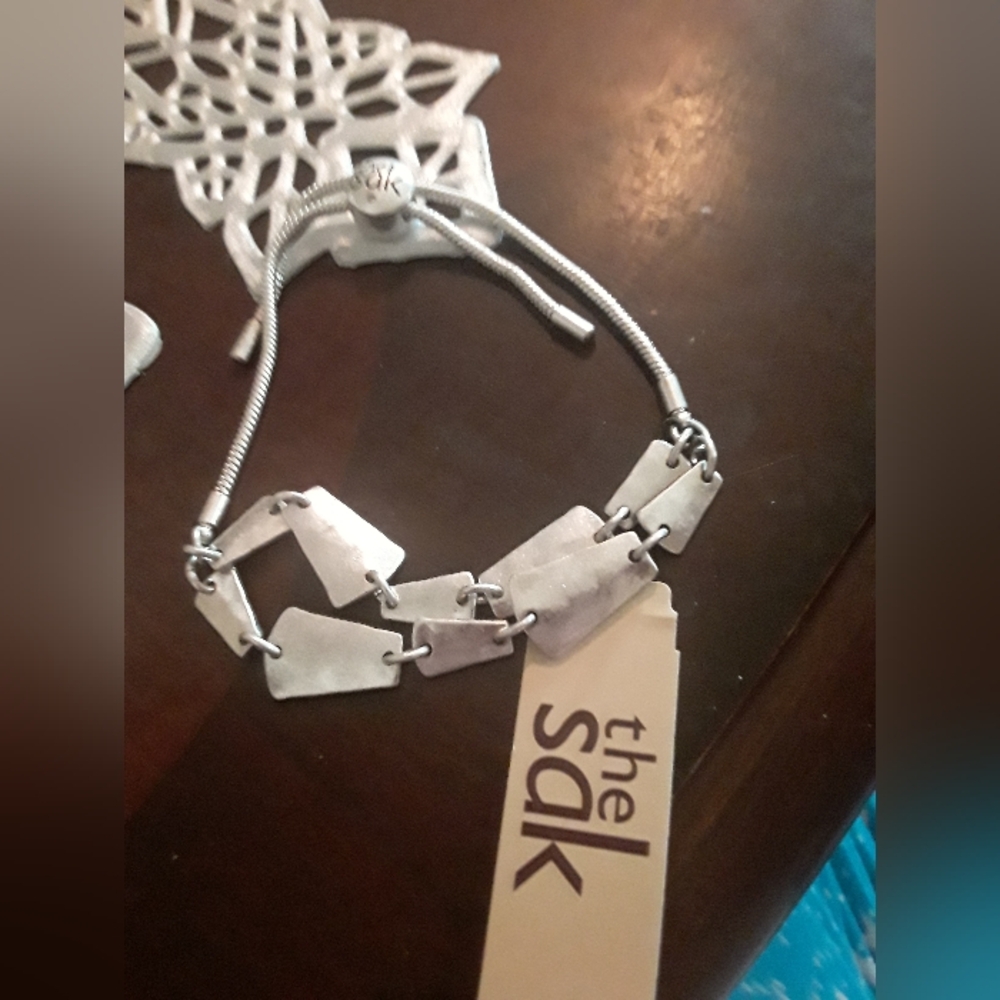 The Saks Silver Bracelet